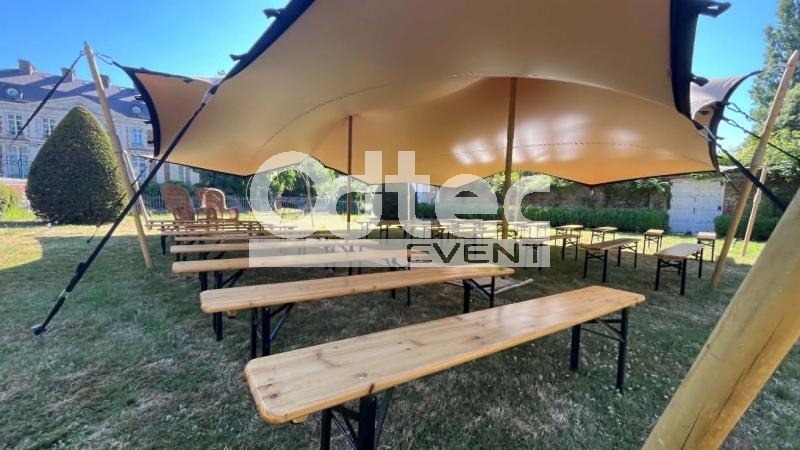 TOILE STRECH pour cérémonie laïque SABLE - location Mouscron Tournai Lille - photo 4